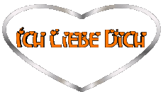 Messages German Ich Liebe Dich Heart 
