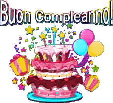 Messagi Italiano Buon Compleanno Dolci 003 