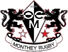 Sports Rugby - Clubs World - Logo Switzerland Ovalie Chablaisienne Monthey 