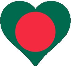Fahnen Asien Bangladesch Verschiedene 