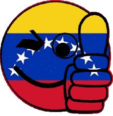 Banderas América Venezuela Smiley - OK 