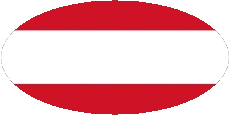 Fahnen Europa Österreich Oval 