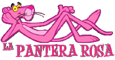 Multimedia Cartoni animati TV Film La Pantera Rosa Logo Spagnolo 