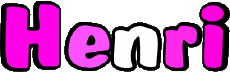 Prénoms MASCULIN - France H Henri 