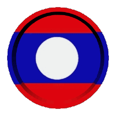 Flags Asia Laos Round - Rings 