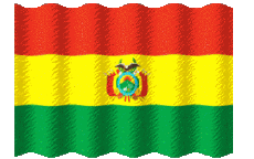 Banderas América Bolivia Ondulación 