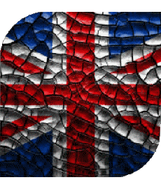 Bandiere Europa UK Quadrato 