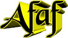 Nome FEMMINILE - Maghreb Musulmano A Afaf 