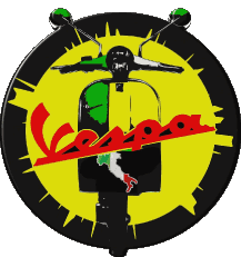 Transporte MOTOCICLETAS Vespa Logo 