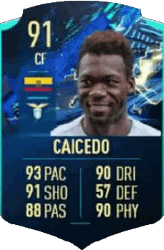 Multimedia Videospiele F I F A - Karten Spieler Ecuador Felipe Caicedo 