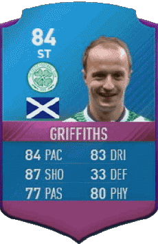 Multimedia Vídeo Juegos F I F A - Jugadores  cartas Escocia Leigh Griffiths 
