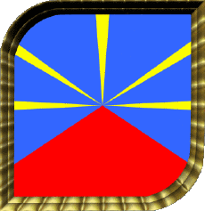 Fahnen Frankreich D.O.M - T.O.M La Réunion Plaza 