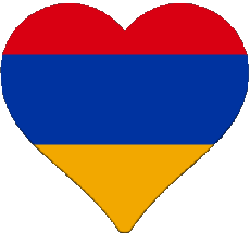 Flags Asia Armenia Various 