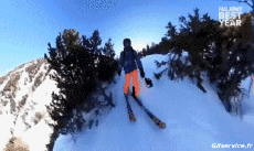 Umorismo -  Fun Sportivo Sciare Free Ride Fail - Gamelles 