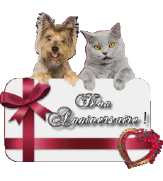 Mensajes Francés Bon Anniversaire Animaux 005 