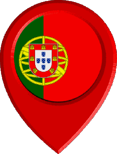 Drapeaux Europe Portugal Epingle de Localisation 