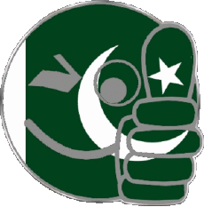 Flags Asia Pakistan Smiley - OK 