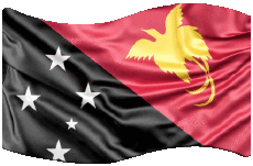 Flags Oceania Papua New Guinea Rectangle 