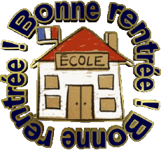 Messages French Bonne Rentrée Transparent Background 06 