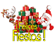 Messages Espagnol Felices Fiestas Serie 13 