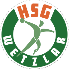 Sport Handballschläger Logo Deutschland HSG Wetzlar 
