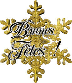 Messagi Francese Bonnes Fêtes (Noël) Serie 21 