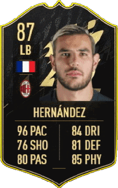 Multimedia Videospiele F I F A - Karten Spieler Frankreich Theo Hernández 