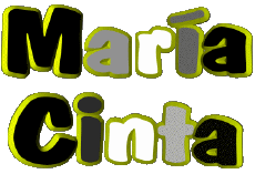 Prénoms FEMININ - Espagne M Composé María Cinta 