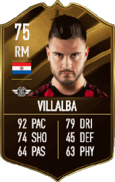 Multimedia Vídeo Juegos F I F A - Jugadores  cartas Paraguay Héctor Villalba 