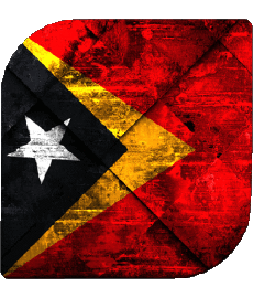 Flags Asia East Timor Square 