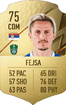 Multi Média Jeux Vidéo F I F A - Joueurs Cartes Serbie Ljubomir Fejsa 