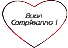 Messages Italien Buon Compleanno Cuore 001 