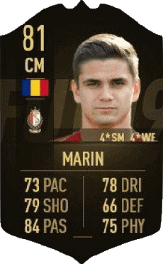 Multi Média Jeux Vidéo F I F A - Joueurs Cartes Roumanie Razvan Marin 