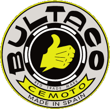 Transport MOTORRÄDER Bultaco Logo 