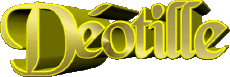 Prénoms FEMININ - France D Déotille 