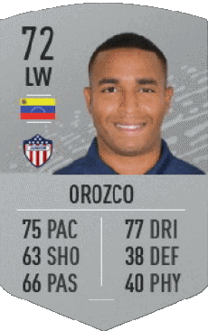 Multi Média Jeux Vidéo F I F A - Joueurs Cartes Vénézuéla Yohandry Orozco 