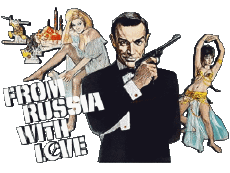 Multi Média Cinéma International James Bond 007 Bons Baisers de Russie Logo Anglais 