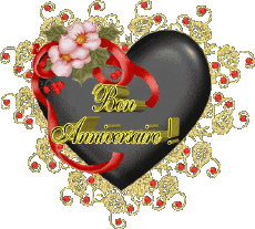 Messages Français Bon Anniversaire Coeur 005 