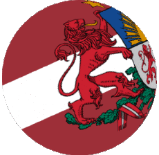 Fahnen Europa Lettland Kugel - Würfel 