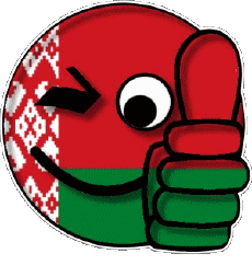 Flags Europe Belarus Smiley - OK 