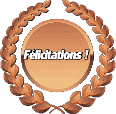 Nachrichten Französisch Félicitations 12 