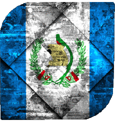Bandiere America Guatemala Quadrato 