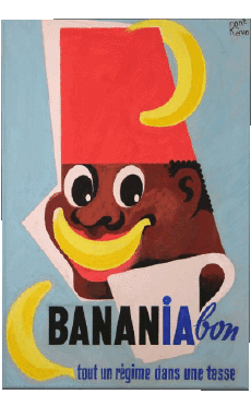 Humor -  Fun Retro posters - Brands Banania 