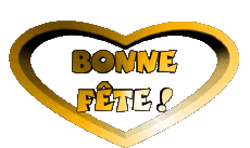 Nachrichten Französisch Bonne Fête 02 