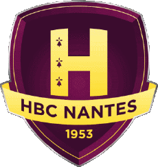 Deportes Balonmano -clubes - Escudos Francia Nantes - HBC 