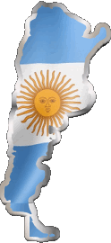 Fahnen Amerika Argentinien Verschiedene 