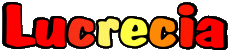 Vorname WEIBLICH - Spanien L Lucrecia 