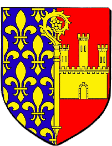 Drapeaux France Départements - Villes 95 SAINT OUEN L_AUMONE 