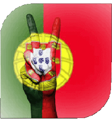 Fahnen Europa Portugal Platz 