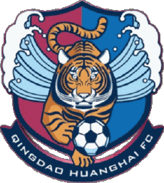 Sports Soccer Club Asia Logo China Qingdao Huanghai FC 